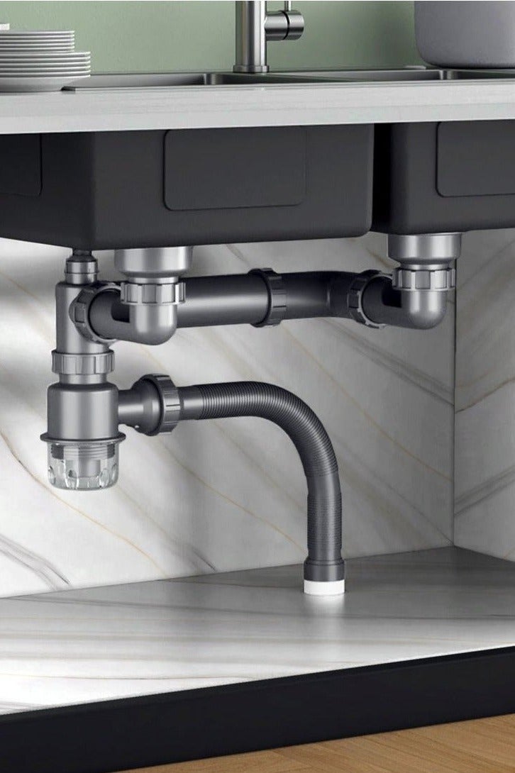 Arabest ملصقات ورق جدران مطبخ رخام لامع 40 سم * 500 سم، ملصقات مطبخ ذاتية اللصق، ملصقات رقائق الألمنيوم للمطبخ، ملصقات مقاومة للزيت وماء لموقد المطبخ - Image 5