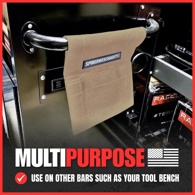 SPIDERWEBSHADE Jeep Wrangler GrabBag Storage Pouch Organizer - Tan - Image 4