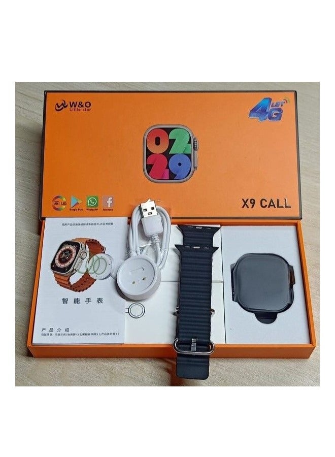 W&O W&O Little Star X9 Call 4G Android Smart Watch Black - Image 1