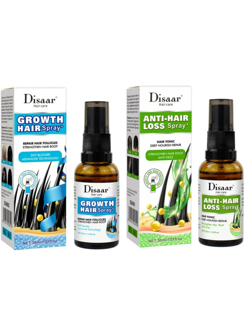 ديسار بخاخ نمو الشعر 30 مل+بخاخ مضاد لتساقط الشعر 30 مل - Image 1