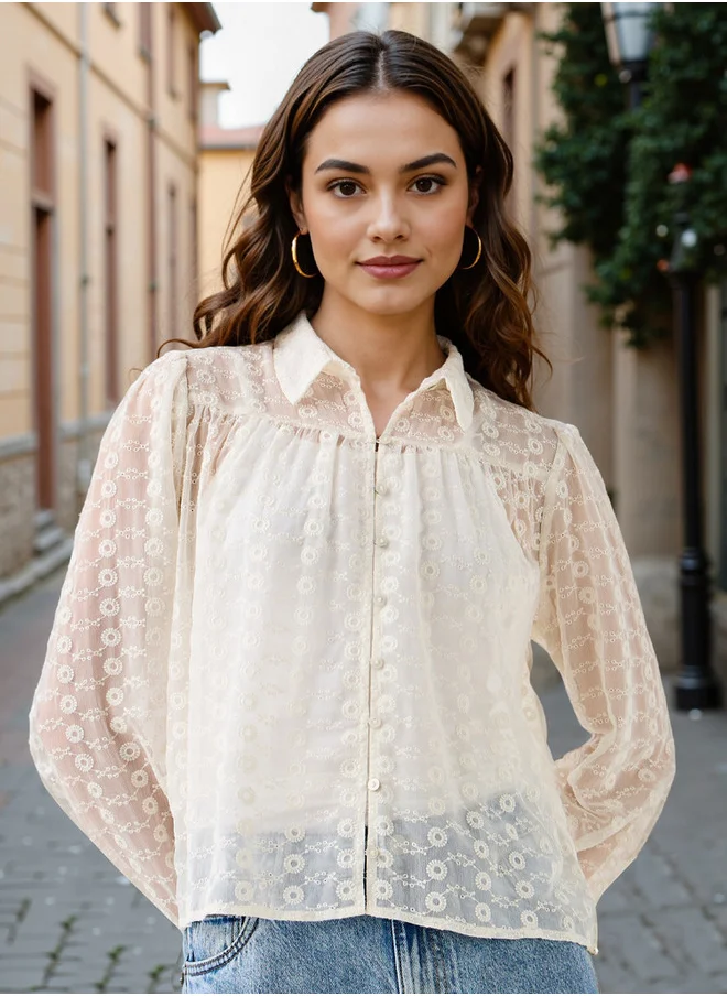 لي كوبر Lee Cooper Embroidered Shirt