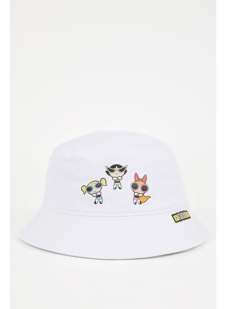 DeFacto Girl Cotton PowerPuff Girls Licensed Hat  - Image 5