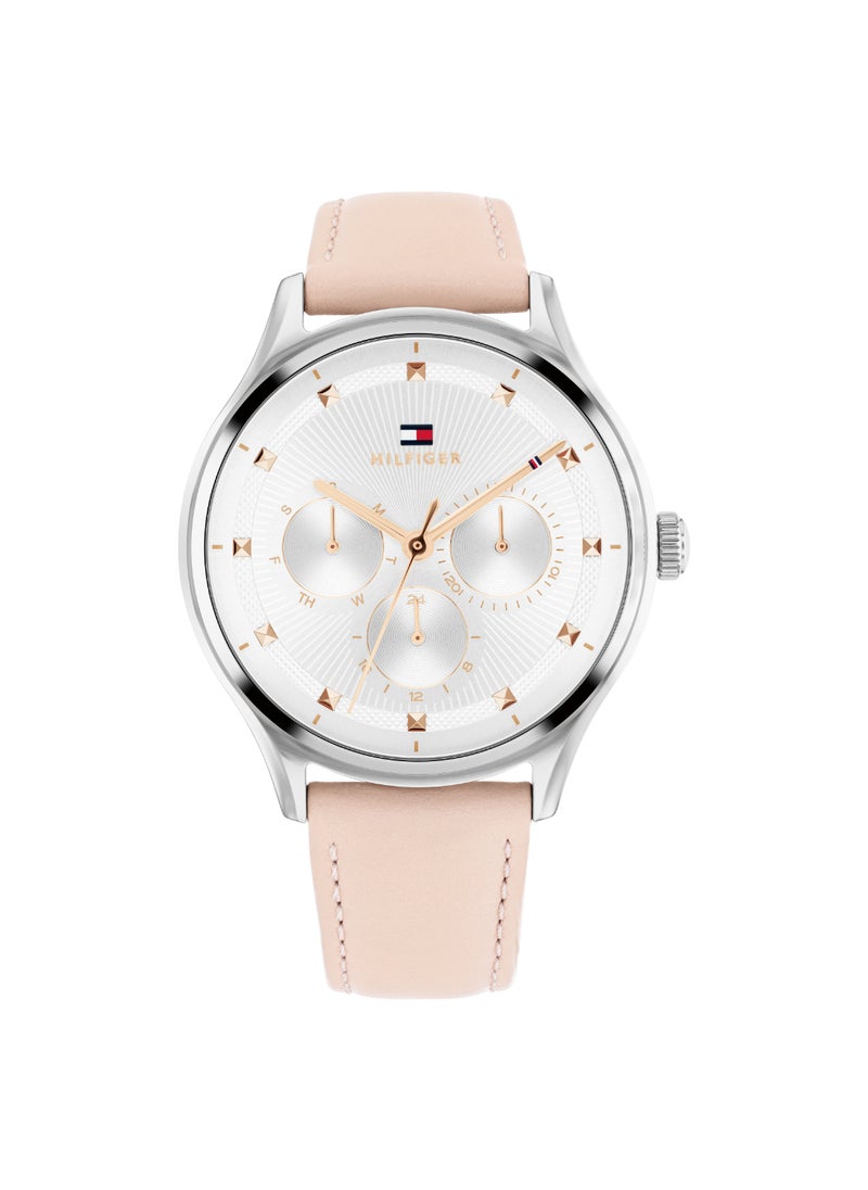 TOMMY HILFIGER ROUND ANALOG WOMEN'S SILVER WHITE CASE WATCH - 1782748 - pzsku/ZD249B3B8B1C1BAFC0C35Z/45/_/1738736881/15f97234-c527-48ee-9f85-3f8f0e6dba3d