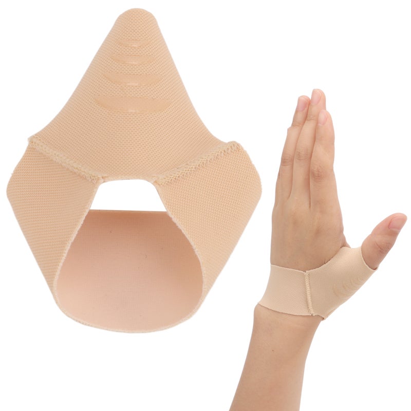 Elastic Thumb Support Brace Breathable Thumb Gloves for Dancing Volleyball Yoga Sports M. - Image 5