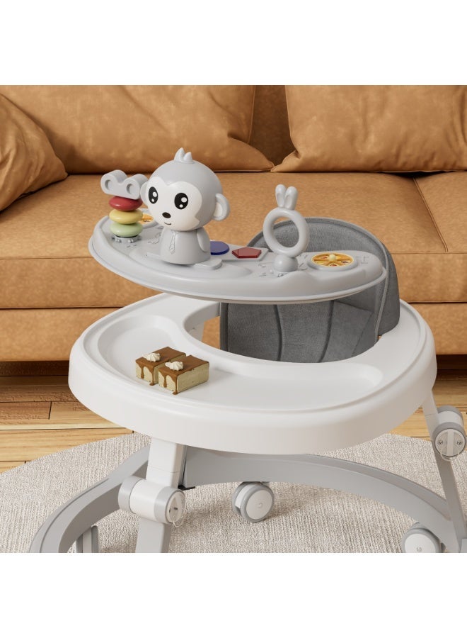 NZONE STORE Multifunctional Baby Walker with Interactive Toys, Lightweight Foldable Design & Wheels – 64 × 64 × 55 cm – Suitable for Babies 6–18 Months – 6 Pcs/Carton - Image 1