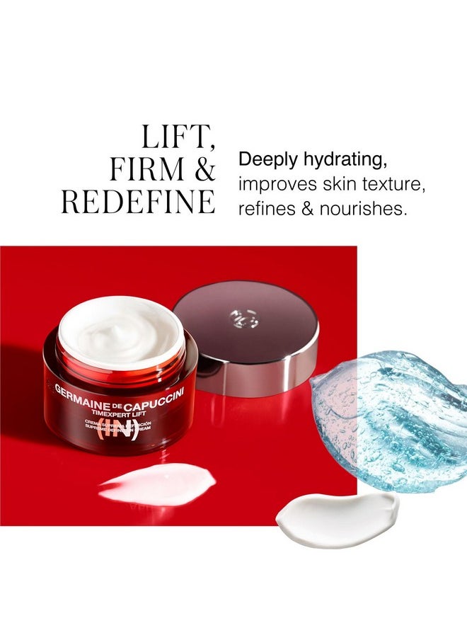 Germaine De Capuccini - Germaine de Capuccini - Anti-Aging Firming Face Cream | Timexpert Lift (IN) Supreme Definition | Hydrating Moisturizer to Lift and Tighten Skin | V-MATRIX (Oligosaccharides + Peptides) - 1.7 Fl Oz - Image 1