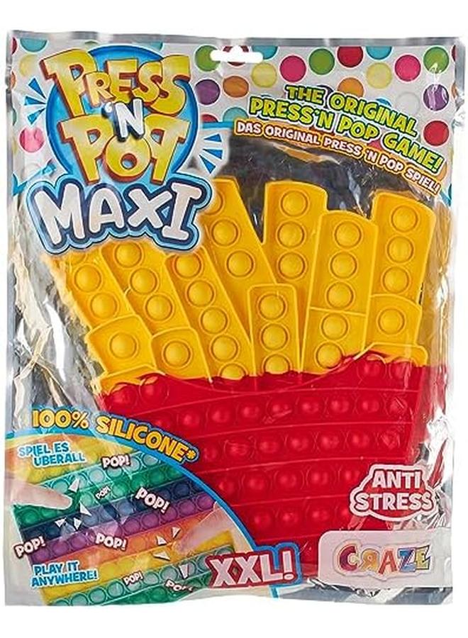 CRAZE Press'N Pop Maxi Fries Fidget Toy - Image 2