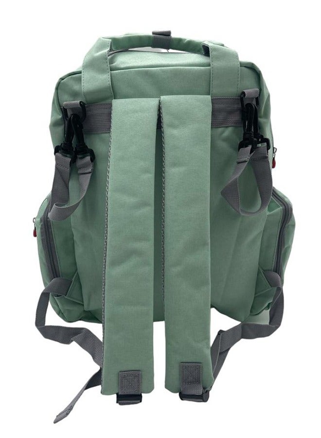 Fisher-Price Divided Diaper Bag for Baby – Multi-Compartment Waterproof Organizer Bag - Image 2