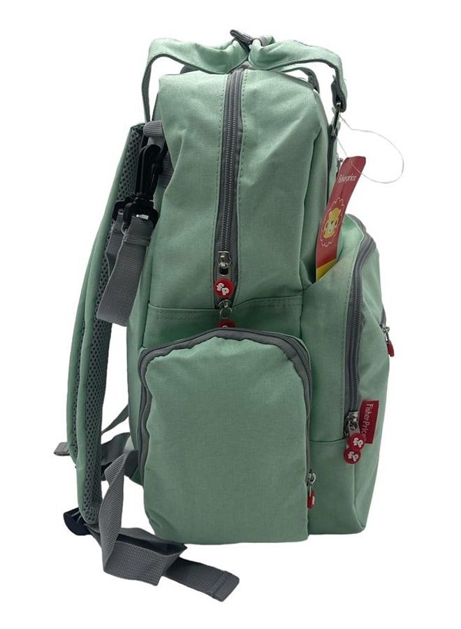 Fisher-Price Divided Diaper Bag for Baby – Multi-Compartment Waterproof Organizer Bag - Image 3