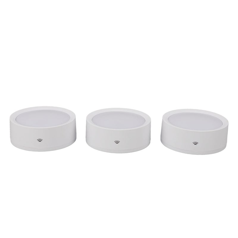 LED Puck Light with Remote Control 13 Colors Battery Powered Under Cabinet Lighting Wireless Closet Counter Light - Image 5