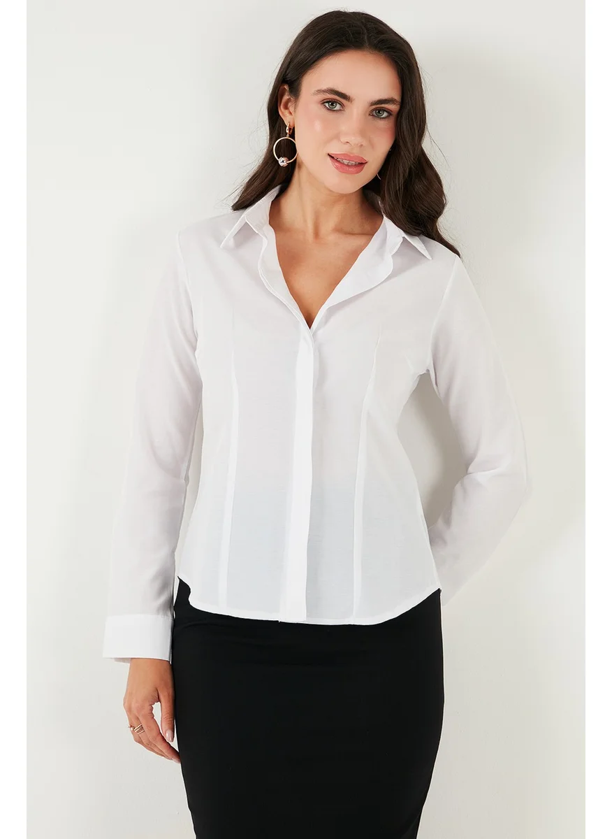 Lela Cotton Slim Fit Classic Collar Shirt Women's Shirt 6777423