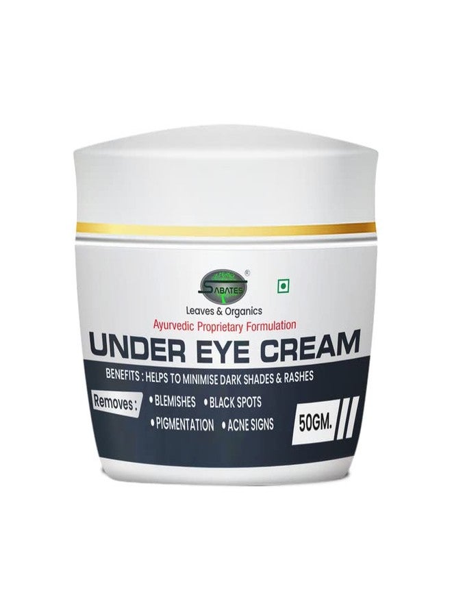 SABATES Under Eye Cream l Reduce Dark Circles l Anti Ageing Reduces Puffiness & Fine Lines | Brightens Under Eye Area (Zero Side-Effect) - Image 2