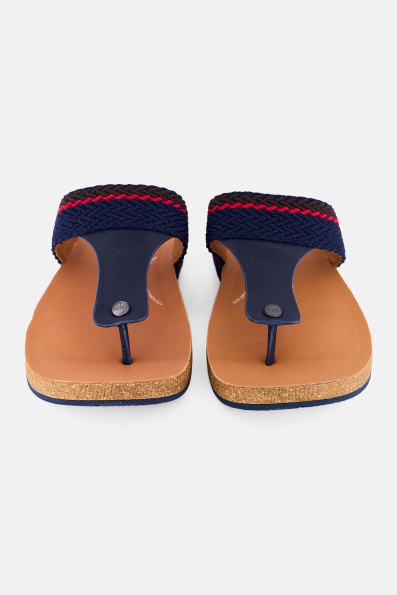 FitFlop صنادل رجال مزودة بشريط، لون كحلي - Image 4