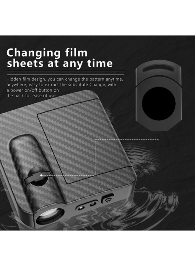 Vierex 2Pcs LED Car Door Logo Welcome Light for Jeep Wrangler JK | Wireless Ghost Shadow Projector Lamps | Custom Design Logo | Battery Operated | Easy Installation - Image 2
