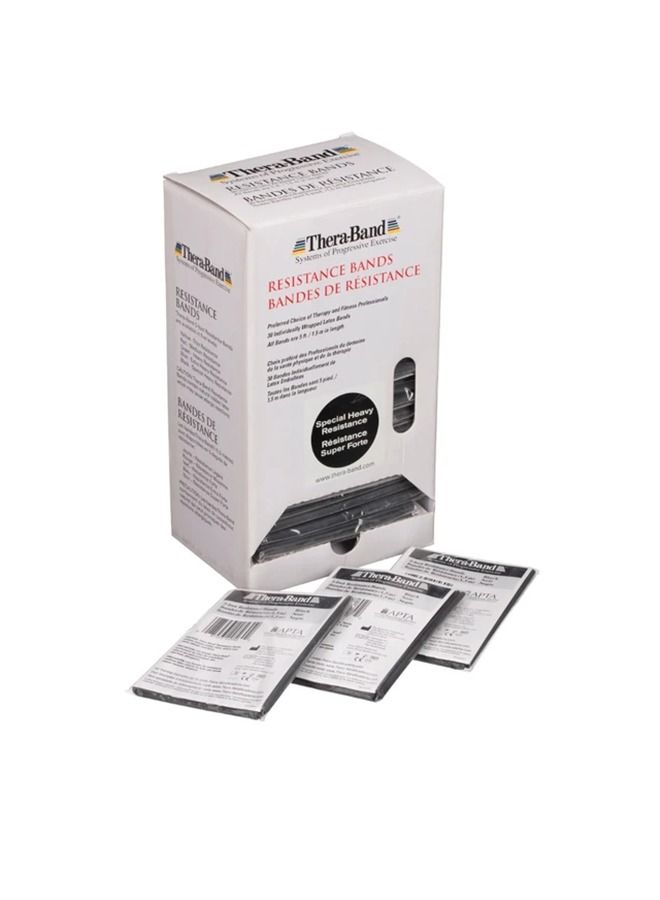 TheraBand Theraband Dispenser- 1.5 M X 14Cm Black-Special Heavy 