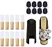 TUORen TUOREN Clarinet Mouthpiece Kit with Clarinet ligatures Fastener, Mouthpiece Cap 2.5 Reed and Patches for Clarinet  - Image 2