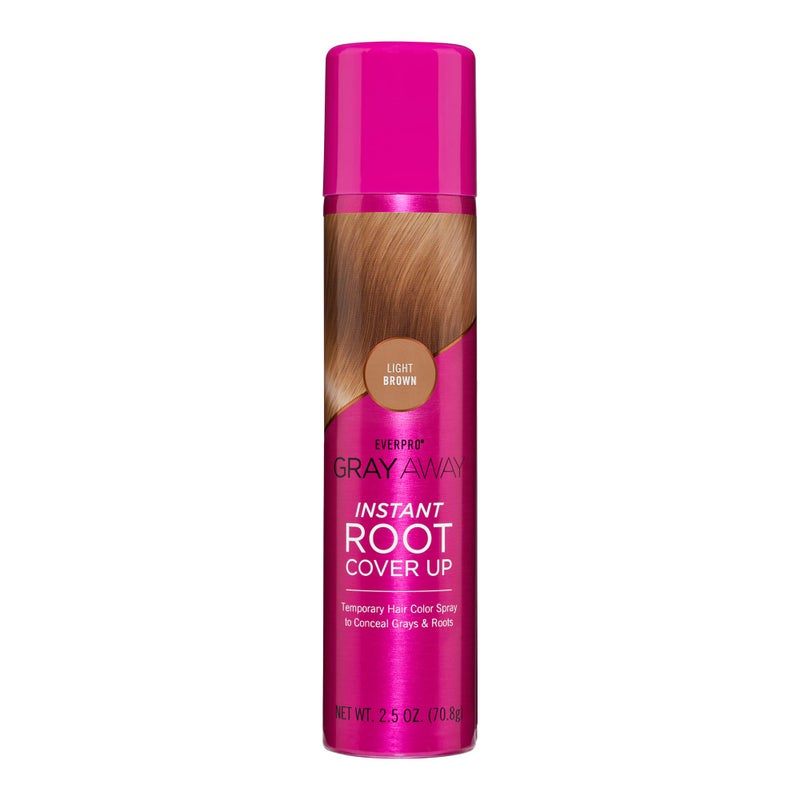 Gray Away EVERPRO Gray Away Instant Root Cover Up Spray 2.5oz - Light Brown - Image 2