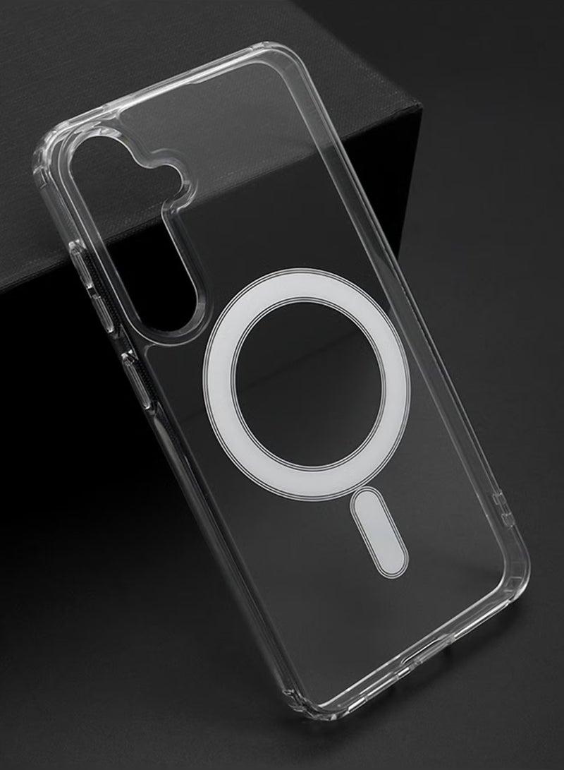 TIGER 2-Pack MagSafe Case for Samsung Galaxy S25 – Slim, Thin & Transparent, Shockproof, Anti-Scratch Magnetic Cover, Supports Wireless Charging, 6.2 Inch Compatibility - Image 5