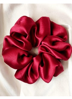 Generic 6 Pcs Hair Scrunchies Ponytail Holder Satin Elastic Soft Hair Ties Scrunchy Hair Bands for Girls and Ladies Hair Accessories  - Image 5