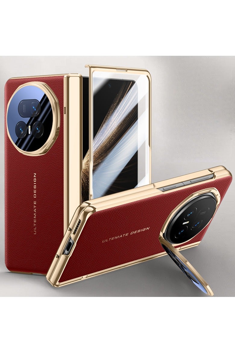 general Case for Honor magic v5, Simple Leather Phone Case, Ultra Thin TPU Soft Cover for Honor magic v5 - Image 1