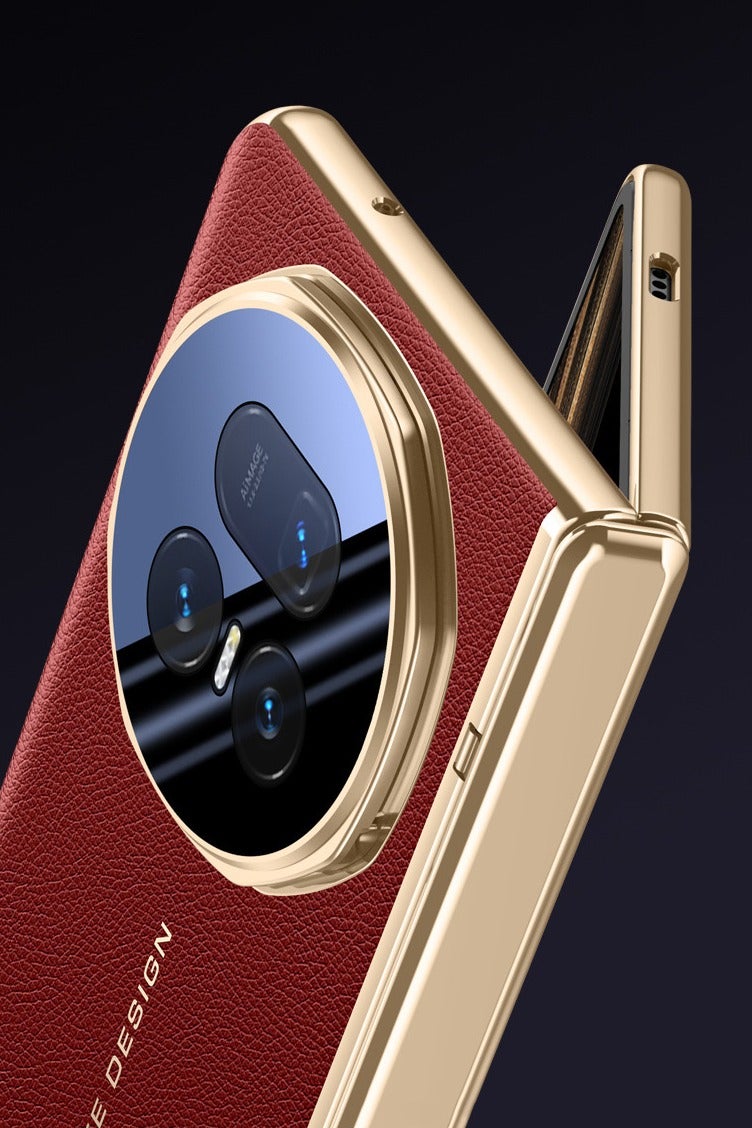 general Case for Honor magic v5, Simple Leather Phone Case, Ultra Thin TPU Soft Cover for Honor magic v5 - Image 2