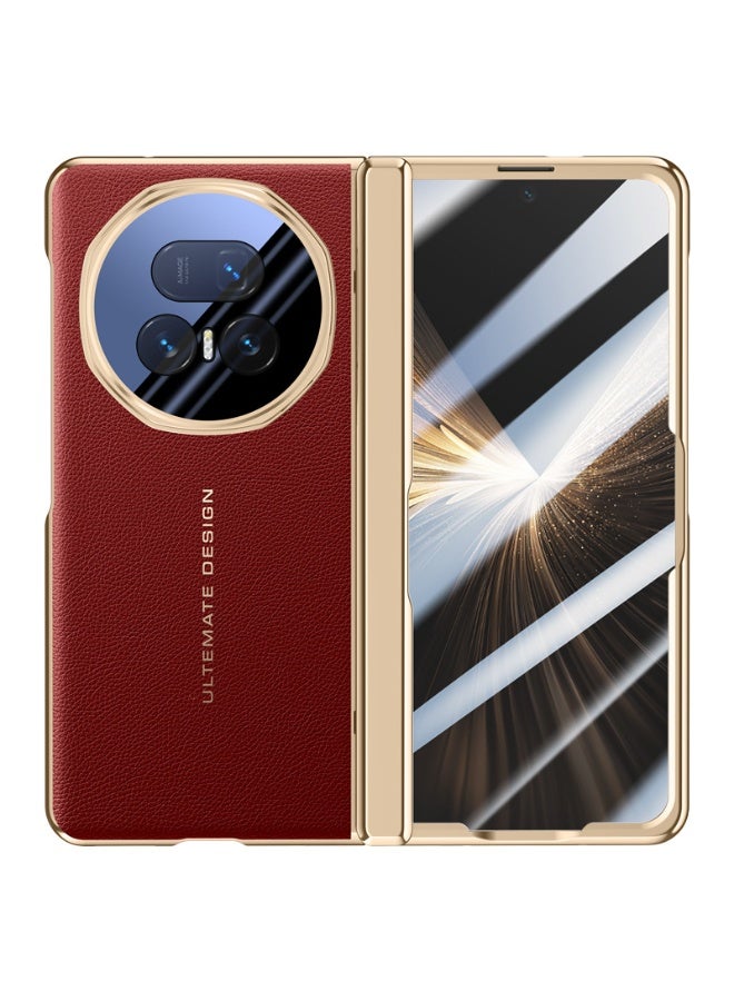 general Case for Honor magic v5, Simple Leather Phone Case, Ultra Thin TPU Soft Cover for Honor magic v5 - Image 4