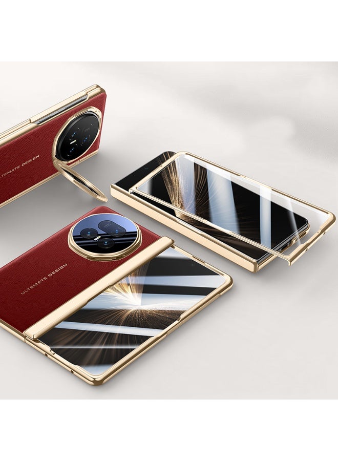 general Case for Honor magic v5, Simple Leather Phone Case, Ultra Thin TPU Soft Cover for Honor magic v5 - Image 5