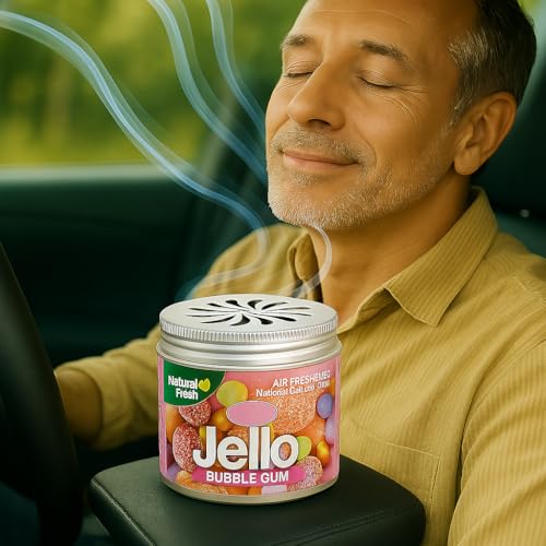SOLDTRUE Car Air Freshener Gel | Long-Lasting, Odor Eliminator for Vehicles | Compact & Leak-Proof, Auto Interior Freshener for Car, Truck, SUV (Bubble Gum Scent, 220gm) - Image 3