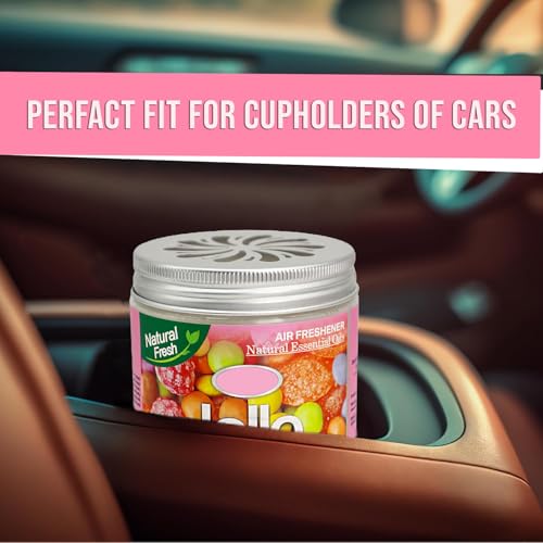 SOLDTRUE Car Air Freshener Gel | Long-Lasting, Odor Eliminator for Vehicles | Compact & Leak-Proof, Auto Interior Freshener for Car, Truck, SUV (Bubble Gum Scent, 220gm) - Image 5