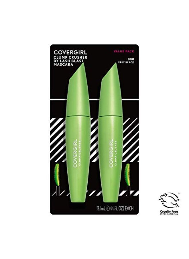 CoverGirl Lash Blast Clump Crusher Mascara, Very Black , Twin Pack , 0.44 Fl Oz (Pack Of 2)  - Image 2