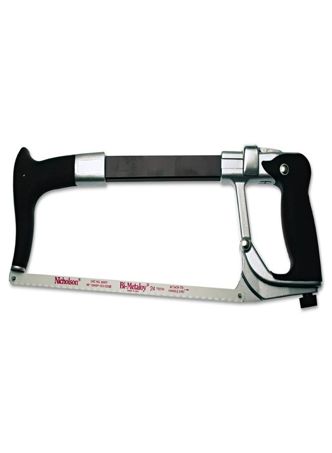 Nicholson Crescent Nicholson 12" Cushion Grip High Tension Hacksaw Frame - 80965 - Image 1