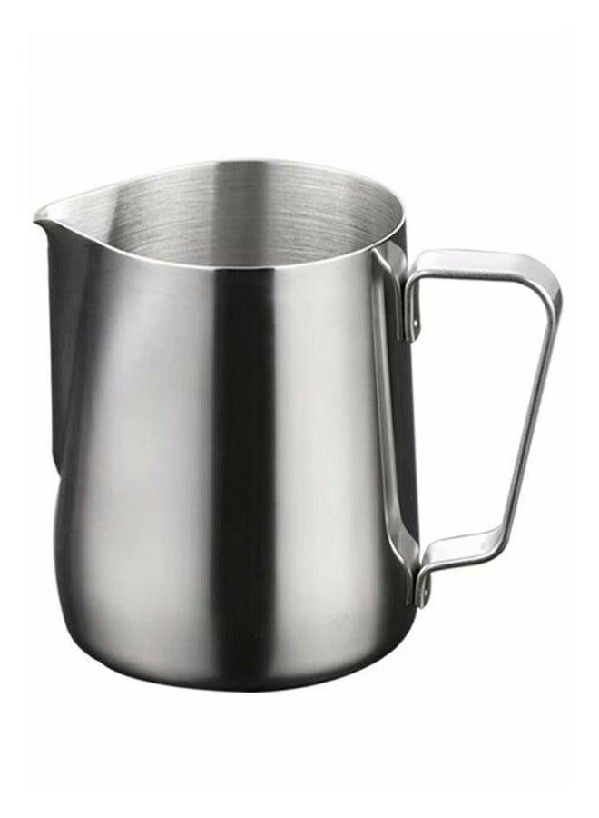 Stainless Steel Frothing Pitcher Silver 350ml 