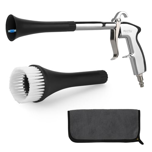 MYPIN Car Cleaning Gun 692Bar High Pressure Air Blow Gun with 2 Set NozzleTowel Interior Car Cleaning for Vehicle Upholstery Carpet Seat - Image 1