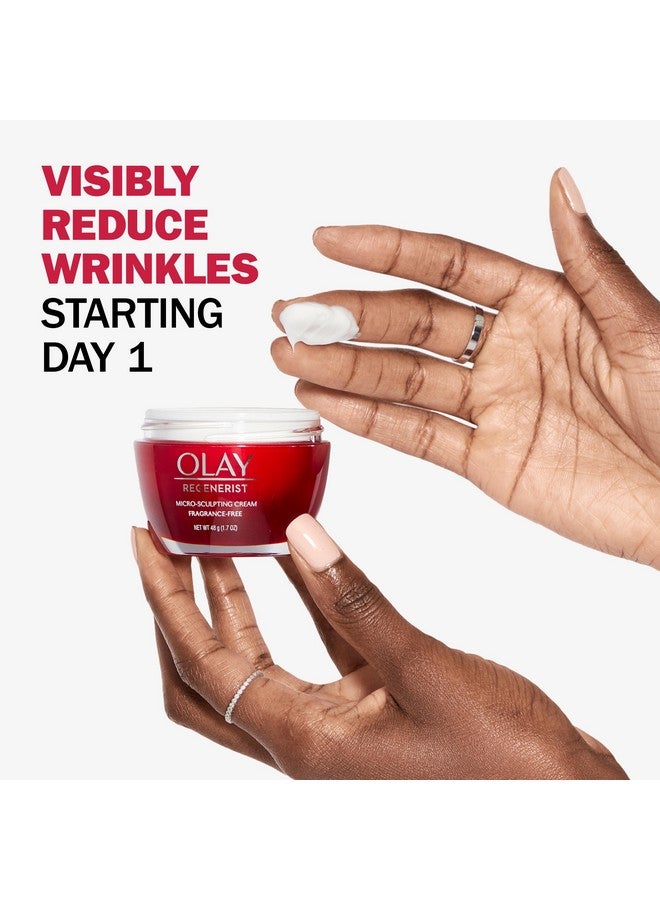 كريم أولاي ريجينيريست مايكرو-سكلبتينج، مرطب للوجه، خالي من العطور، 1.7 أونصة - Image 4