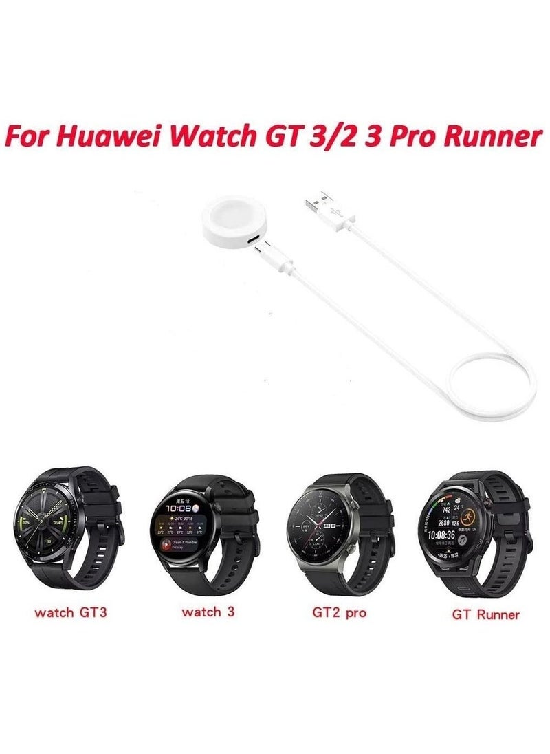 Smart Watch Dock Charger Adapter USB Cable compatible with Huawei Watch GT Runner, Huawei Watch GT3 46MM/42MM, Huawei Watch3, Huawei Watch3 pro, Huawei GT2 PRO, Huawei GT2 Pro - Image 2