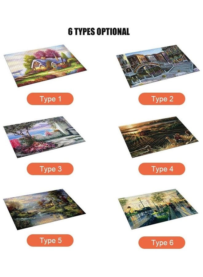 1000-Piece Jigsaw Puzzles 70 x 50cm - Image 3