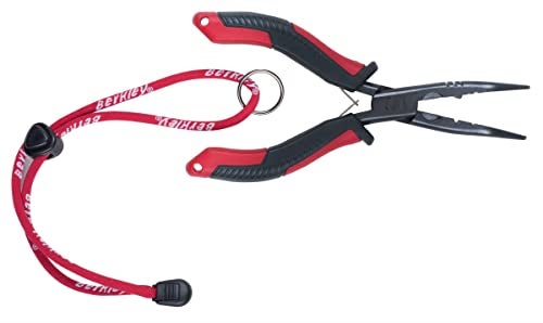 Berkley 6" XCD Bent Nose Pliers, Carbon Steel Jaws and Corrosion Resistant Coating, Manage Your Catch, Tackle or Gear with Ease, Edges of Pliers Include Grooves for Cutting, Tuning and Crimping - Image 5
