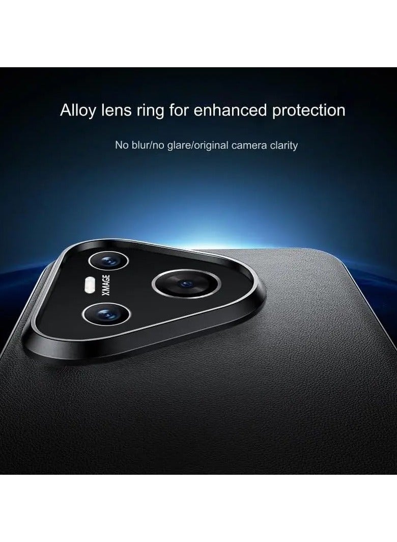 General Case Compatible with Huawei P70 Pro Case, Premium Vegan Leather Case with Camera Lens Protection, Shockproof Protective Cover for Huawei P70 Pro  - Image 4
