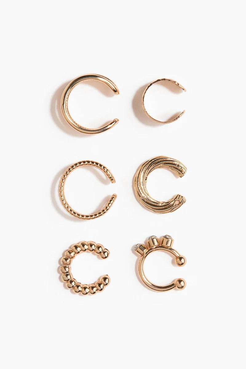 H&M 6-pack ear cuffs