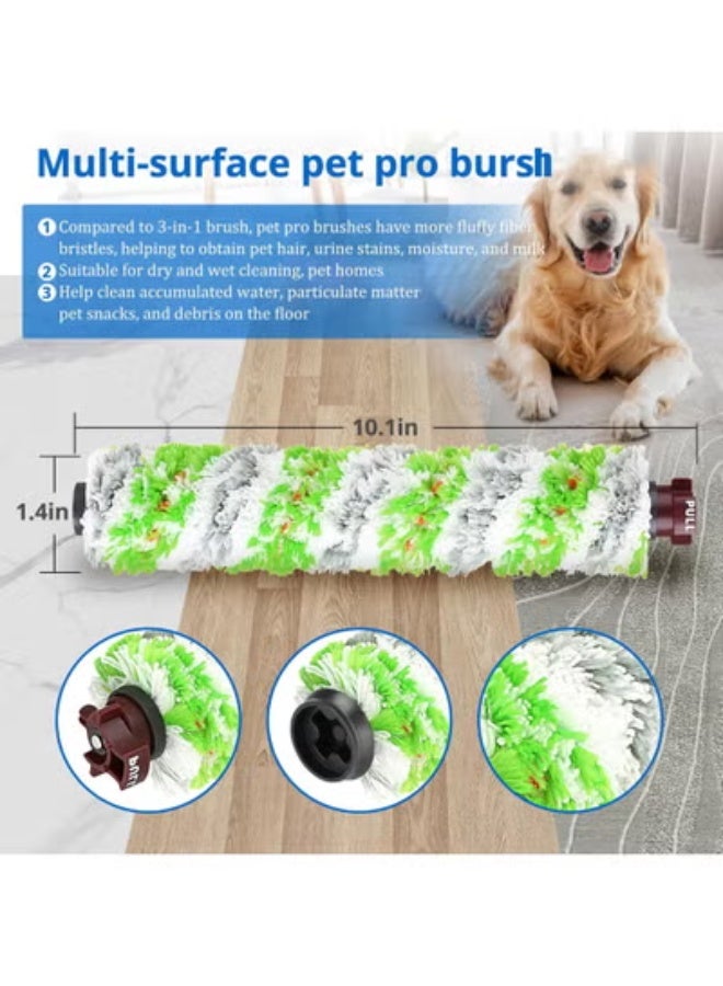 4 Pack Multi-Surface Brush Roll, 2 Pack Vacuum Filters Replacement Parts, Suitable for Bissell Vacuum Cleaner Parts - Image 3