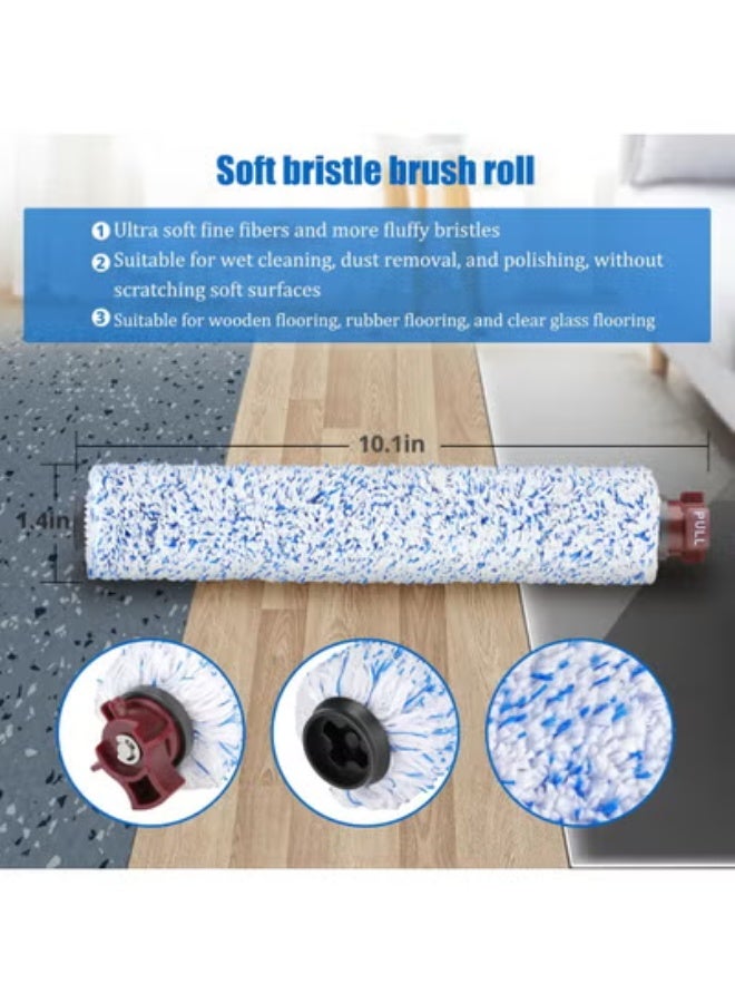 4 Pack Multi-Surface Brush Roll, 2 Pack Vacuum Filters Replacement Parts, Suitable for Bissell Vacuum Cleaner Parts - Image 5