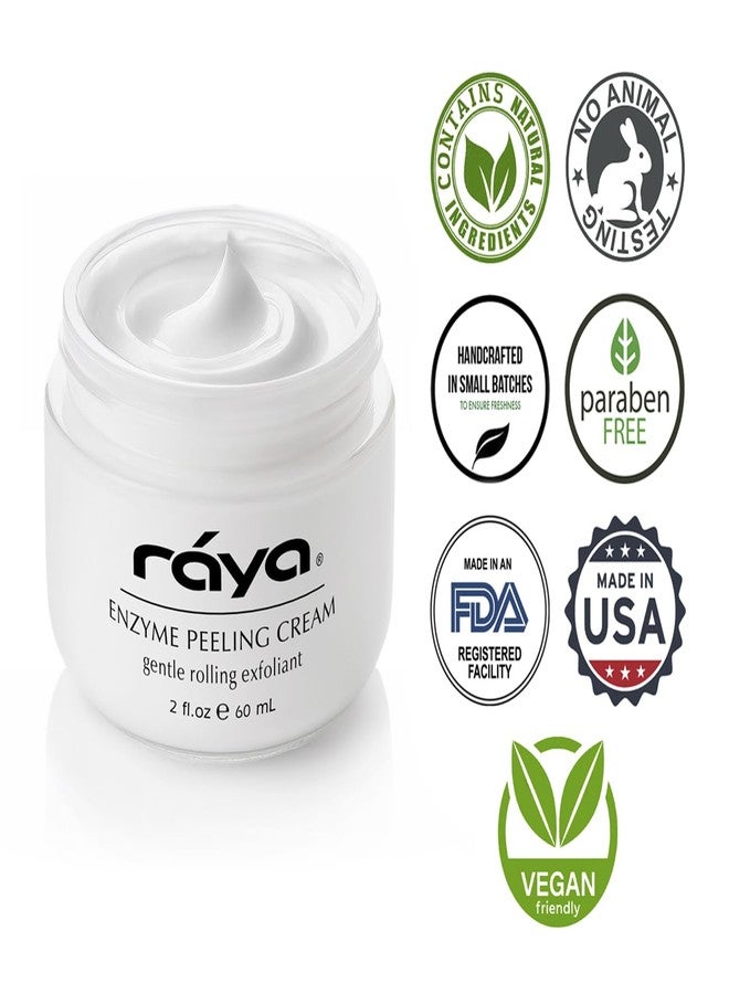 RAYA Enzyme Peeling Facial Cream (109) | Gentle, Exfoliating Treatment for Sensitive Skin | Cleanses, Polishes, and Improves Complexion - Image 4