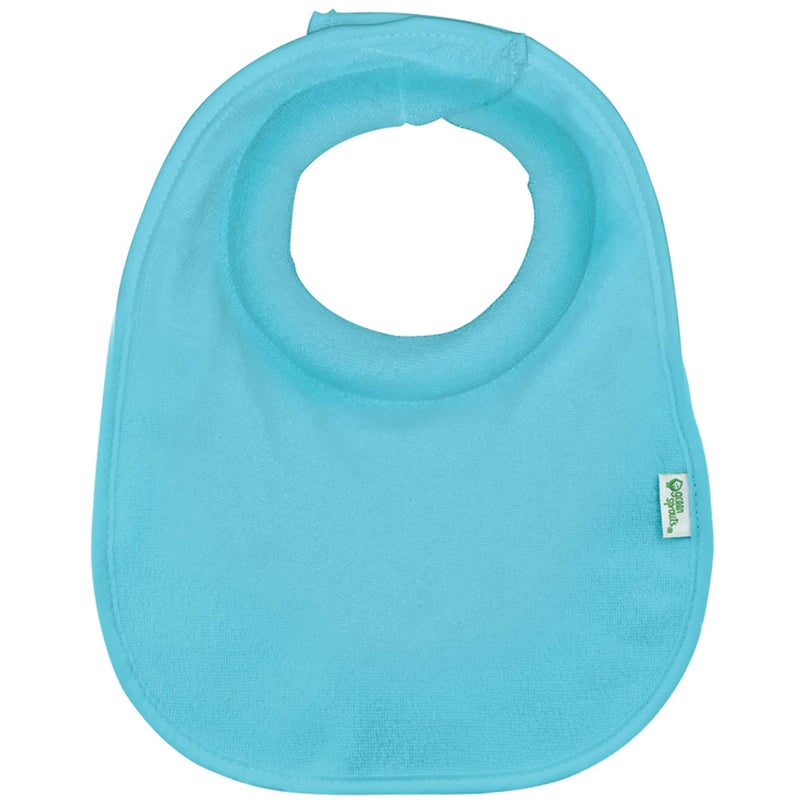 green sprouts Stay-dry Milk Catcher Bibs (3 Pack) | Collar absorbs milk to prevent rashes | Waterproof inner layer, Absorbent terry cotton, Machine washable - Image 4