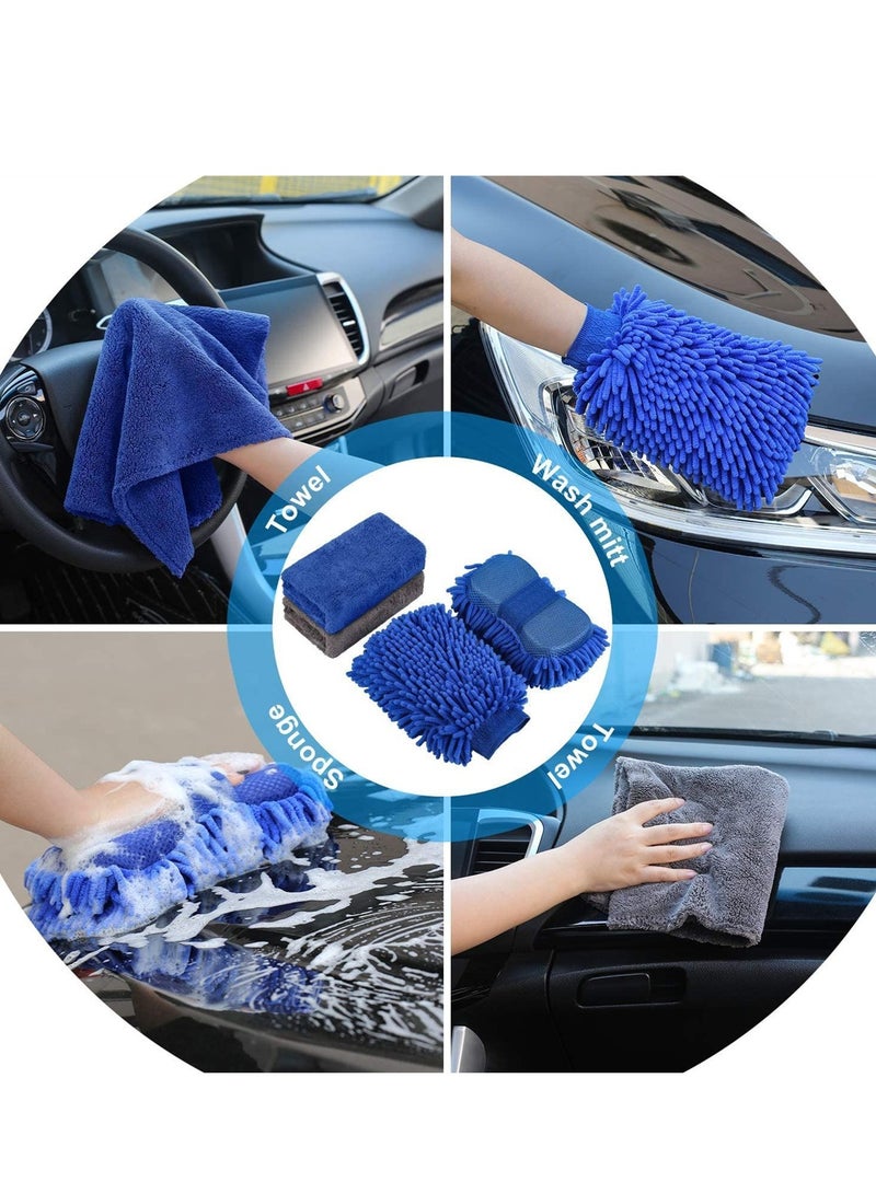 Generic 15 piece car wash and cleaning tool kit car details full set of car care kit  - Image 4