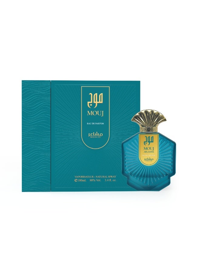 MASHAER Mouj Atlantis Unisex Eau De Parfum, 100ML - Image 2