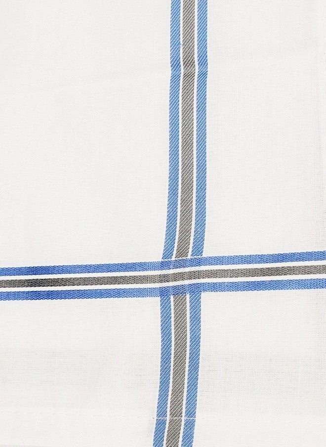 FIMS طقم من 6 مناديل قطنية 100% ناعمة مخططة مميزة - Image 5