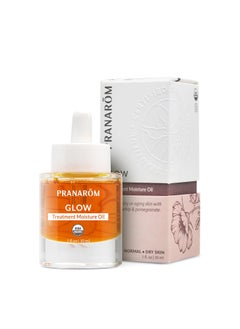 Pranarom  Glow Treatment Moisture Oil 1oz  30ml  100 Pure  Natural Essential Oil Moisturizing Oil for Dry Skin Treatment  Nourishment