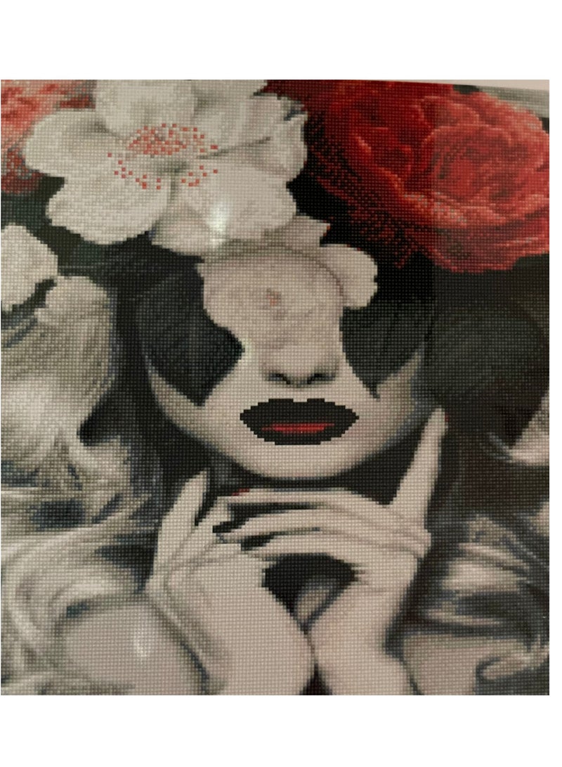 STRATEG DIY 5D Round Diamond Painting Multicolor - Image 2