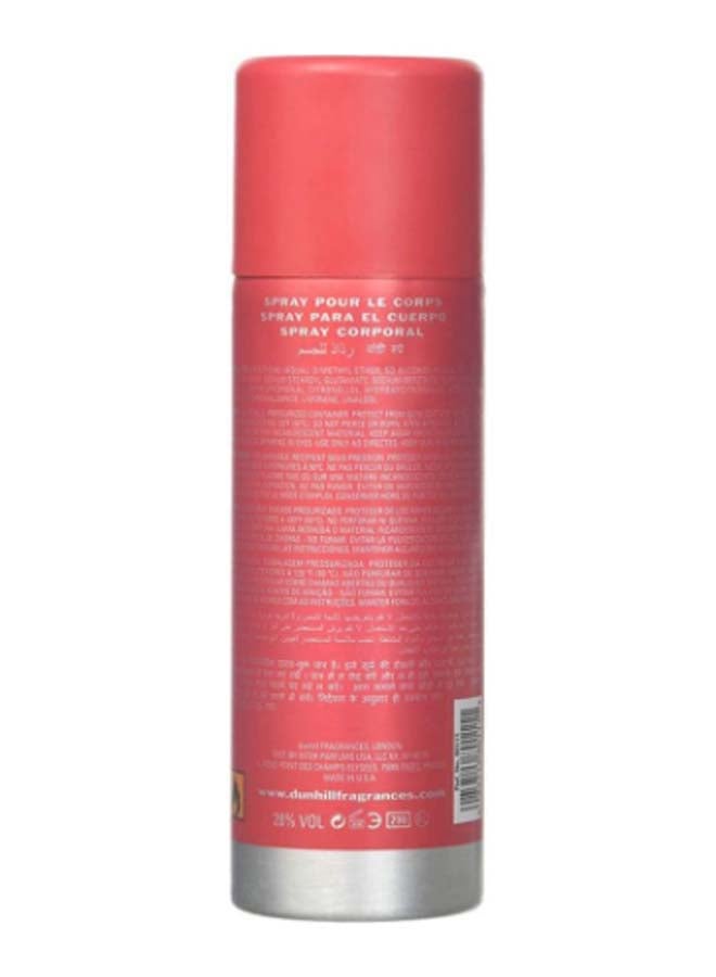 dunhill Pack Of 2 London Desire Body Spray 2 x 195ml - Image 2