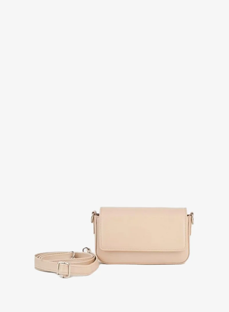 Women's Ombre Vizon Lined Small Size Snap Closure Adjustable Strap Shoulder Bag.
